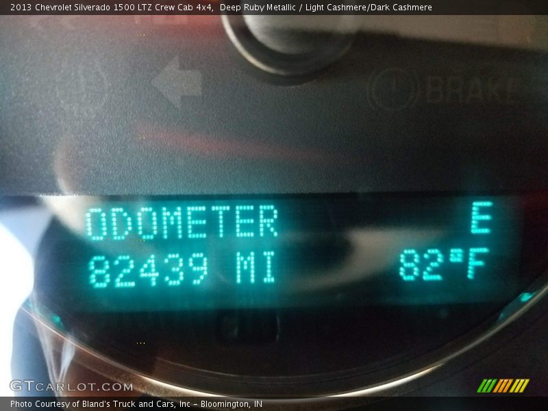 Deep Ruby Metallic / Light Cashmere/Dark Cashmere 2013 Chevrolet Silverado 1500 LTZ Crew Cab 4x4