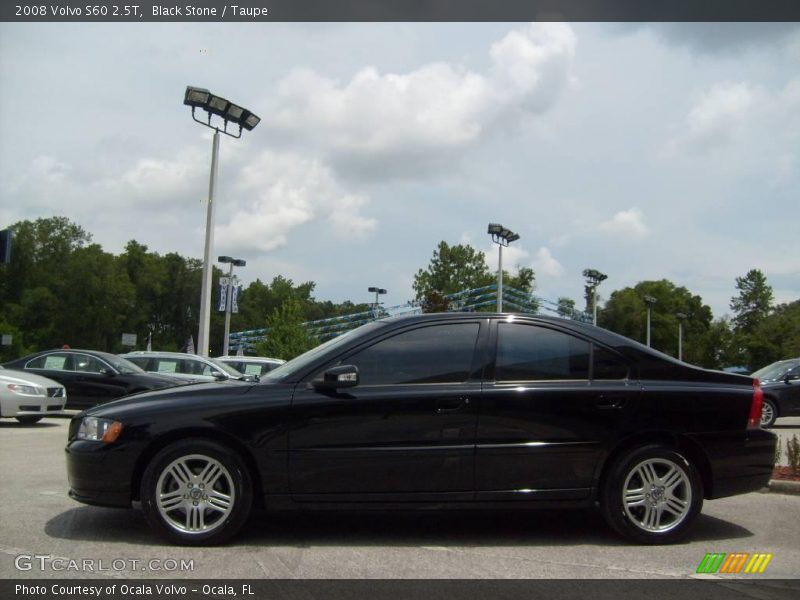 Black Stone / Taupe 2008 Volvo S60 2.5T