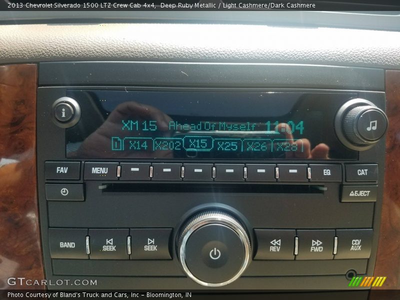 Deep Ruby Metallic / Light Cashmere/Dark Cashmere 2013 Chevrolet Silverado 1500 LTZ Crew Cab 4x4