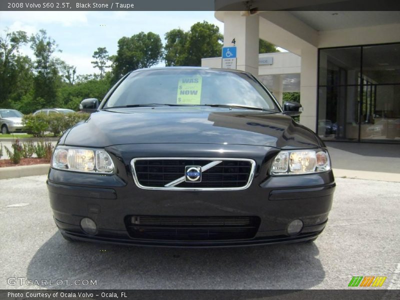 Black Stone / Taupe 2008 Volvo S60 2.5T