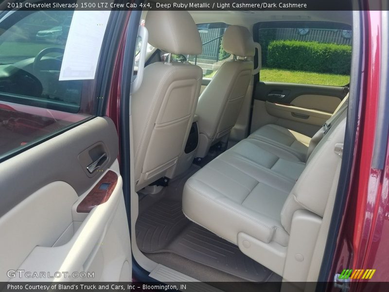 Deep Ruby Metallic / Light Cashmere/Dark Cashmere 2013 Chevrolet Silverado 1500 LTZ Crew Cab 4x4