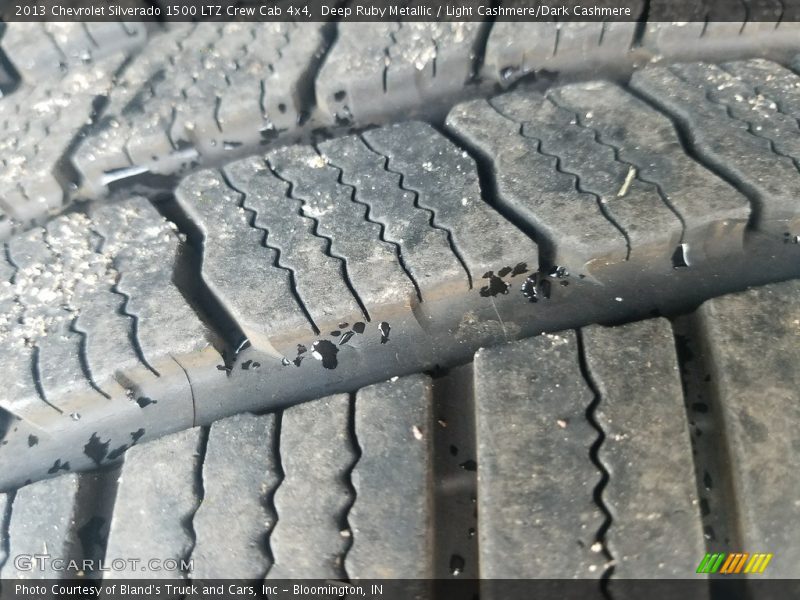 Deep Ruby Metallic / Light Cashmere/Dark Cashmere 2013 Chevrolet Silverado 1500 LTZ Crew Cab 4x4