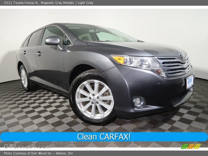Magnetic Gray Metallic / Light Gray 2011 Toyota Venza I4
