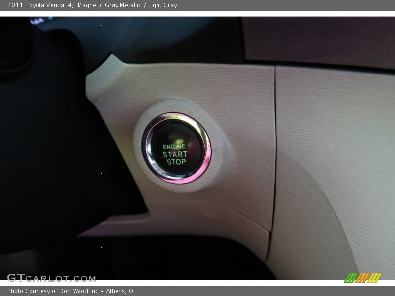 Magnetic Gray Metallic / Light Gray 2011 Toyota Venza I4