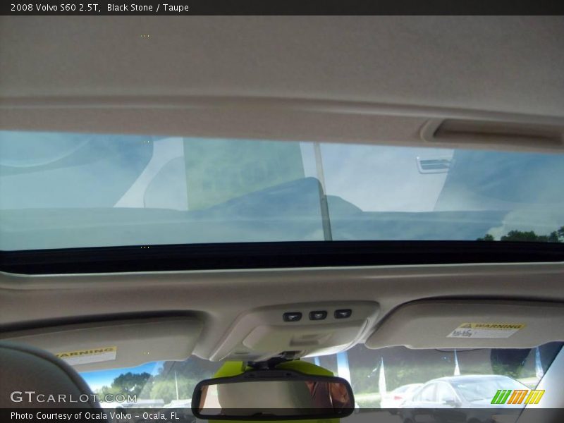 Black Stone / Taupe 2008 Volvo S60 2.5T