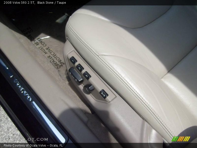 Black Stone / Taupe 2008 Volvo S60 2.5T