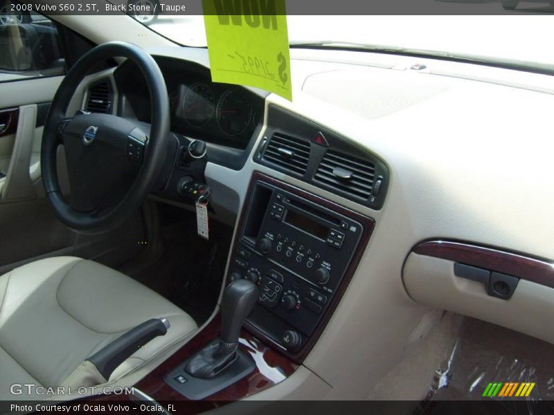 Black Stone / Taupe 2008 Volvo S60 2.5T