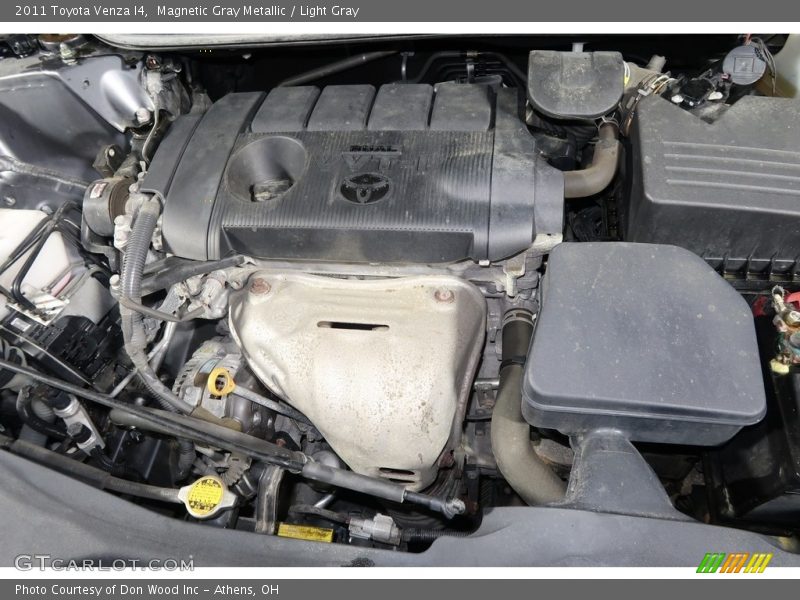 Magnetic Gray Metallic / Light Gray 2011 Toyota Venza I4