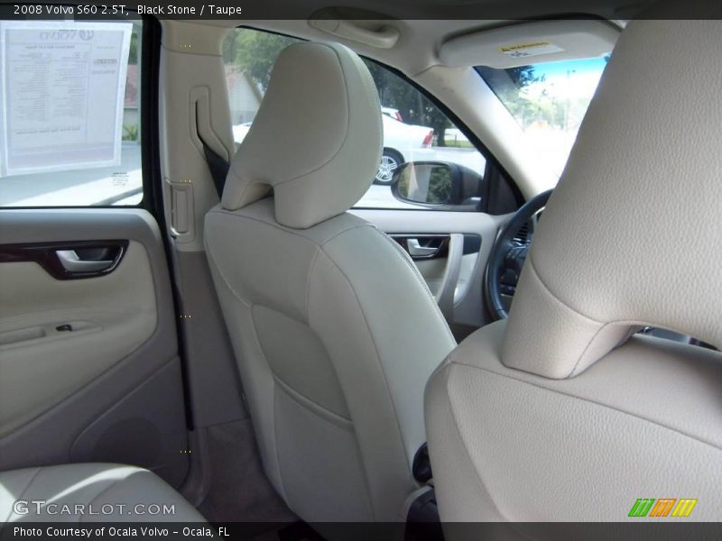 Black Stone / Taupe 2008 Volvo S60 2.5T