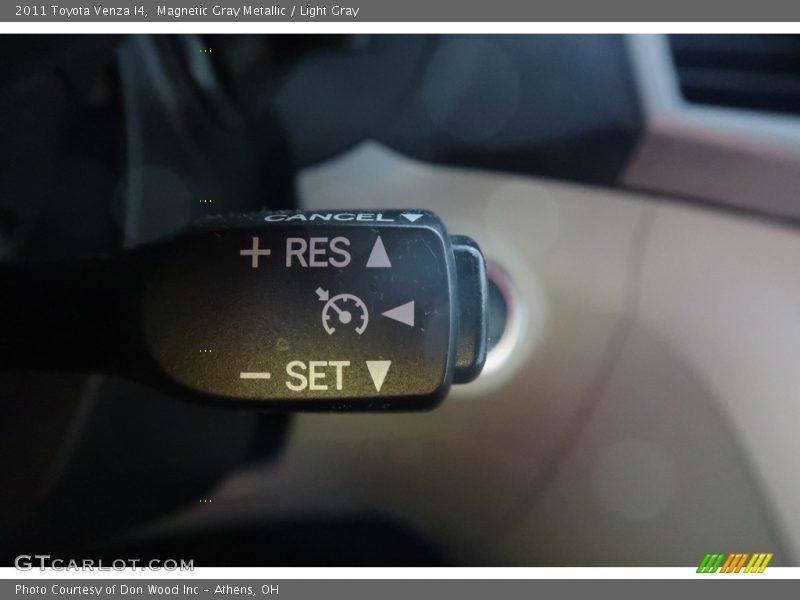 Magnetic Gray Metallic / Light Gray 2011 Toyota Venza I4