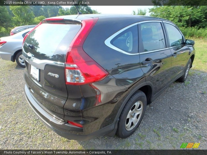 Kona Coffee Metallic / Black 2015 Honda CR-V LX AWD