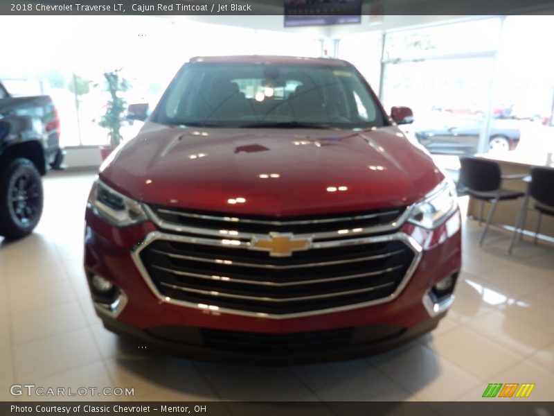 Cajun Red Tintcoat / Jet Black 2018 Chevrolet Traverse LT