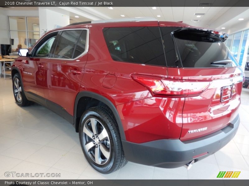 Cajun Red Tintcoat / Jet Black 2018 Chevrolet Traverse LT