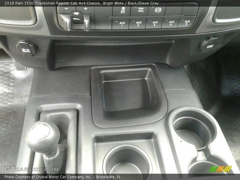Controls of 2018 3500 Tradesman Regular Cab 4x4 Chassis