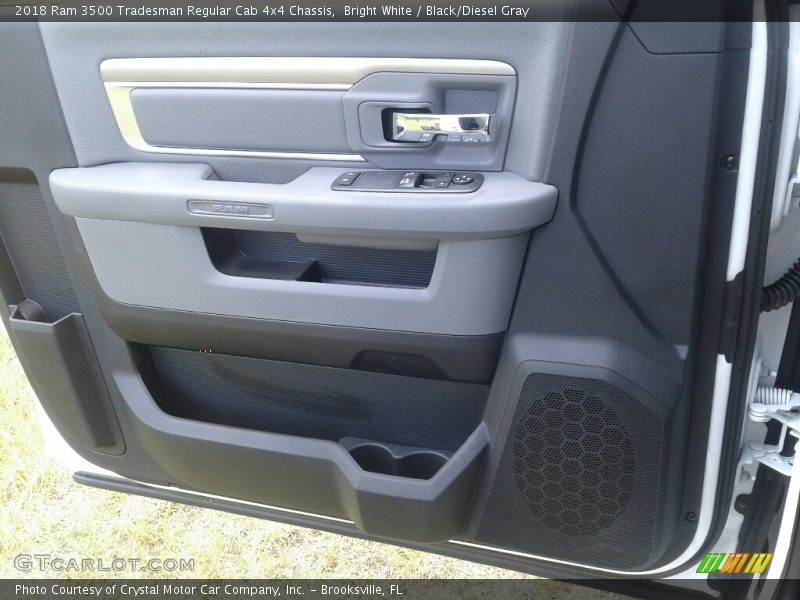 Door Panel of 2018 3500 Tradesman Regular Cab 4x4 Chassis