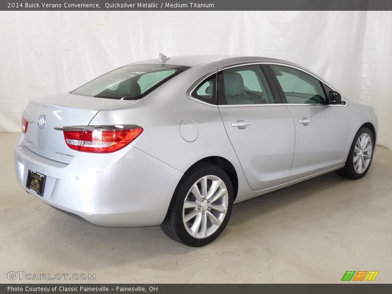 Quicksilver Metallic / Medium Titanium 2014 Buick Verano Convenience