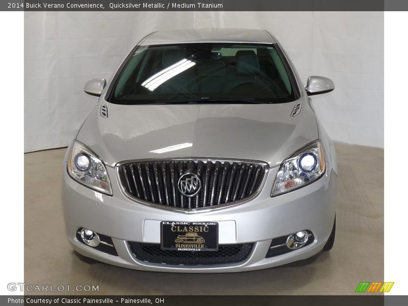 Quicksilver Metallic / Medium Titanium 2014 Buick Verano Convenience