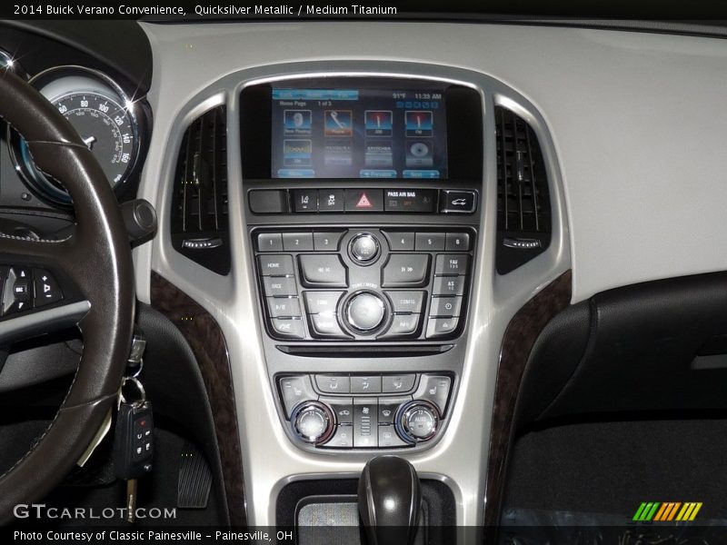 Quicksilver Metallic / Medium Titanium 2014 Buick Verano Convenience