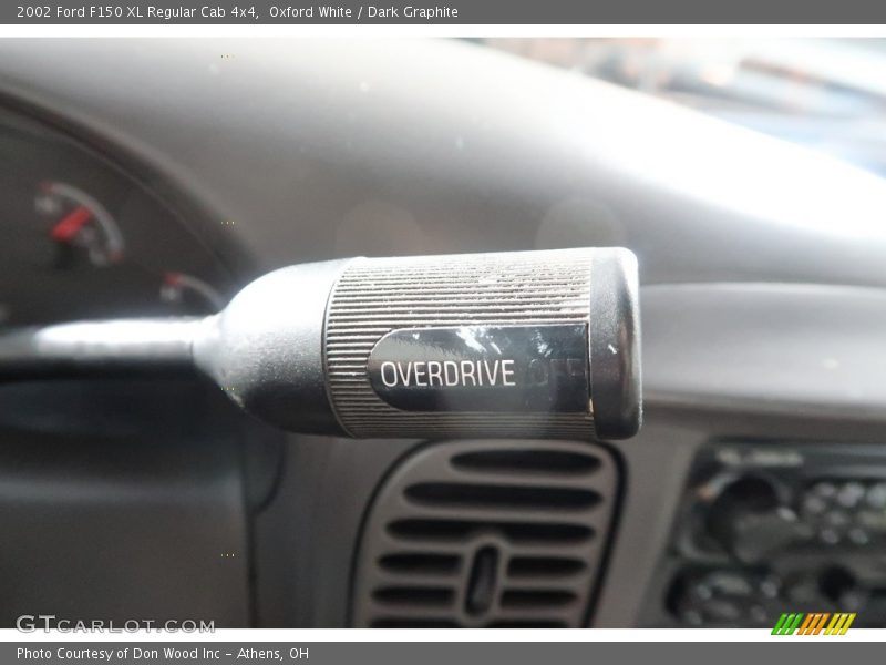Oxford White / Dark Graphite 2002 Ford F150 XL Regular Cab 4x4