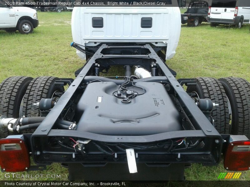 Bright White / Black/Diesel Gray 2018 Ram 4500 Tradesman Regular Cab 4x4 Chassis