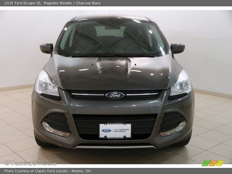 Magnetic Metallic / Charcoal Black 2015 Ford Escape SE