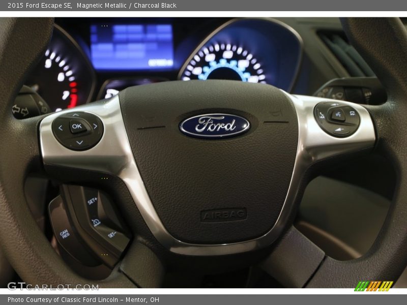 Magnetic Metallic / Charcoal Black 2015 Ford Escape SE