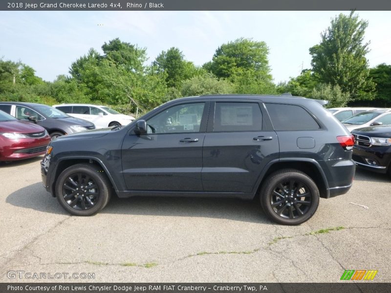 Rhino / Black 2018 Jeep Grand Cherokee Laredo 4x4