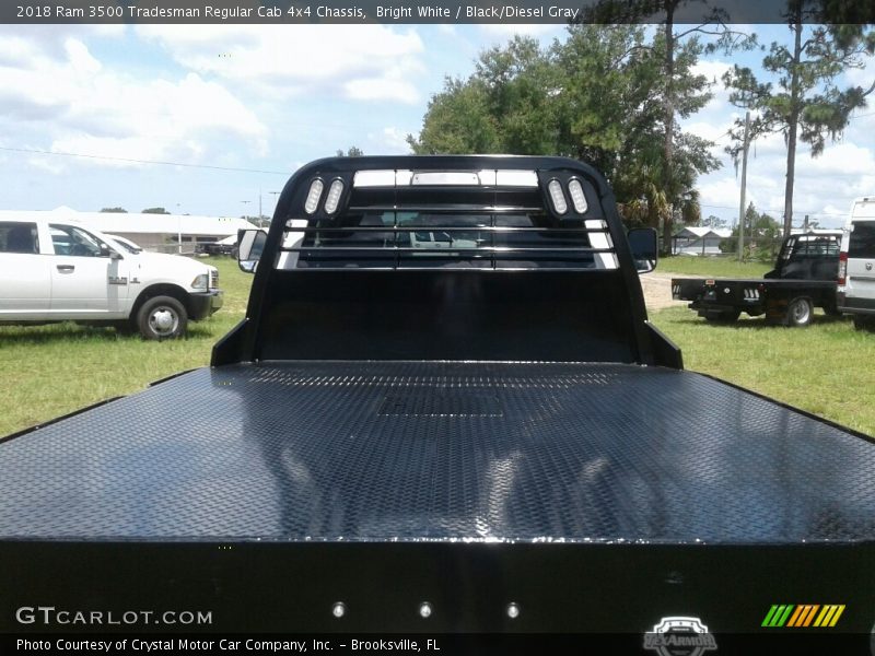 Bright White / Black/Diesel Gray 2018 Ram 3500 Tradesman Regular Cab 4x4 Chassis