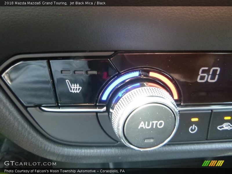 Jet Black Mica / Black 2018 Mazda Mazda6 Grand Touring