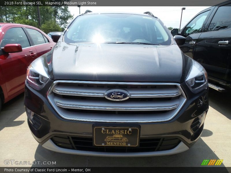 Magnetic / Medium Light Stone 2018 Ford Escape SEL