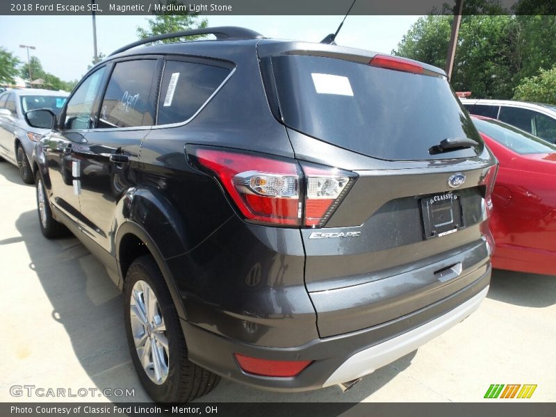 Magnetic / Medium Light Stone 2018 Ford Escape SEL