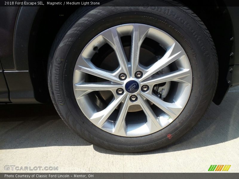 Magnetic / Medium Light Stone 2018 Ford Escape SEL