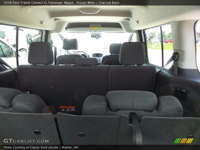 Frozen White / Charcoal Black 2018 Ford Transit Connect XL Passenger Wagon