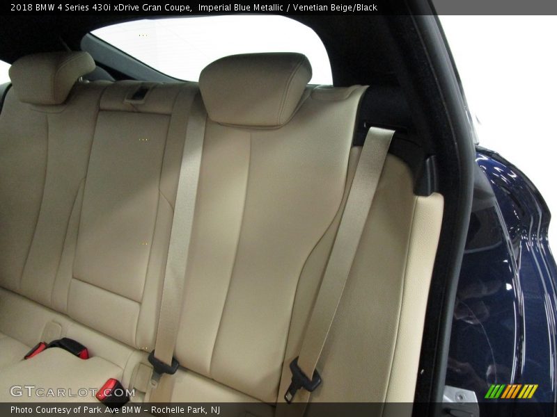 Imperial Blue Metallic / Venetian Beige/Black 2018 BMW 4 Series 430i xDrive Gran Coupe