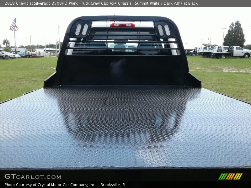 Summit White / Dark Ash/Jet Black 2018 Chevrolet Silverado 3500HD Work Truck Crew Cab 4x4 Chassis