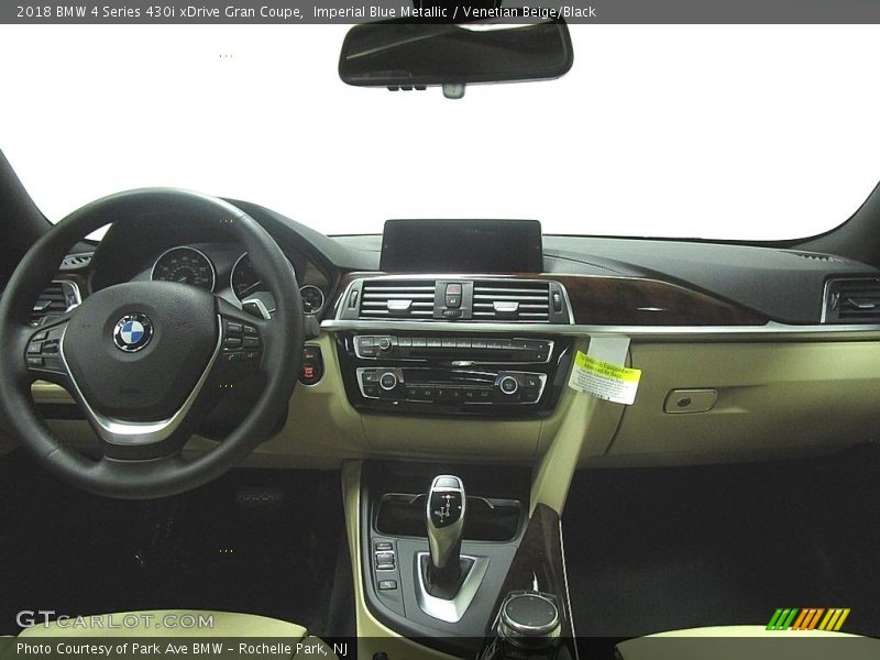 Imperial Blue Metallic / Venetian Beige/Black 2018 BMW 4 Series 430i xDrive Gran Coupe