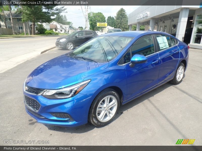 Kinetic Blue Metallic / Jet Black 2018 Chevrolet Cruze LT