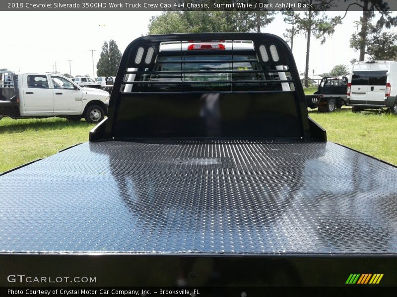 Summit White / Dark Ash/Jet Black 2018 Chevrolet Silverado 3500HD Work Truck Crew Cab 4x4 Chassis