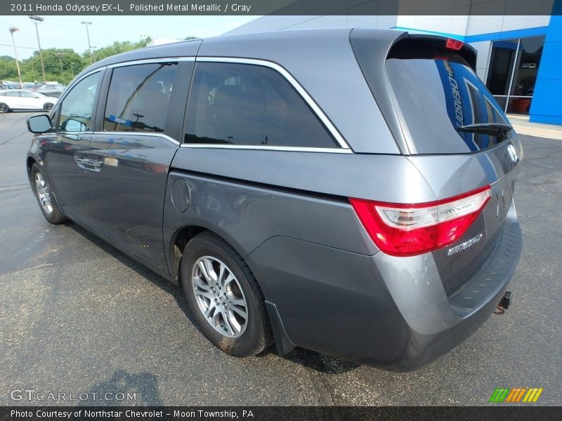 Polished Metal Metallic / Gray 2011 Honda Odyssey EX-L