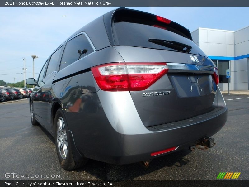 Polished Metal Metallic / Gray 2011 Honda Odyssey EX-L