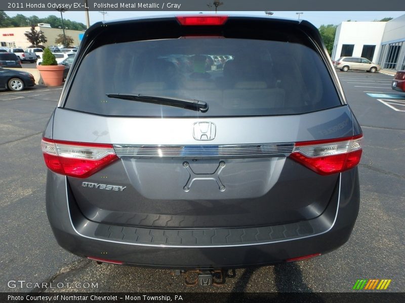 Polished Metal Metallic / Gray 2011 Honda Odyssey EX-L