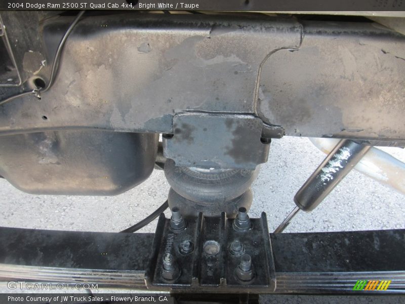 Bright White / Taupe 2004 Dodge Ram 2500 ST Quad Cab 4x4