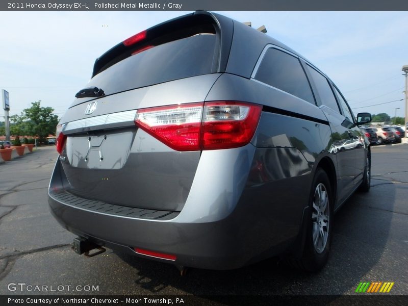 Polished Metal Metallic / Gray 2011 Honda Odyssey EX-L