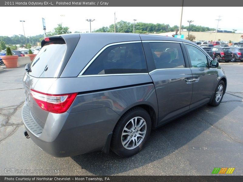 Polished Metal Metallic / Gray 2011 Honda Odyssey EX-L