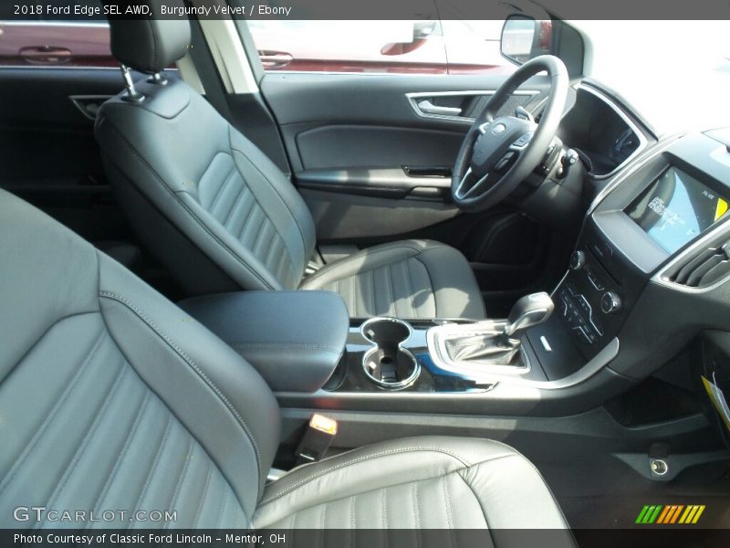Burgundy Velvet / Ebony 2018 Ford Edge SEL AWD