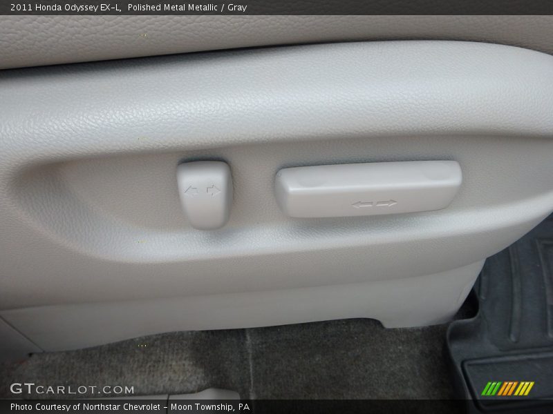 Polished Metal Metallic / Gray 2011 Honda Odyssey EX-L