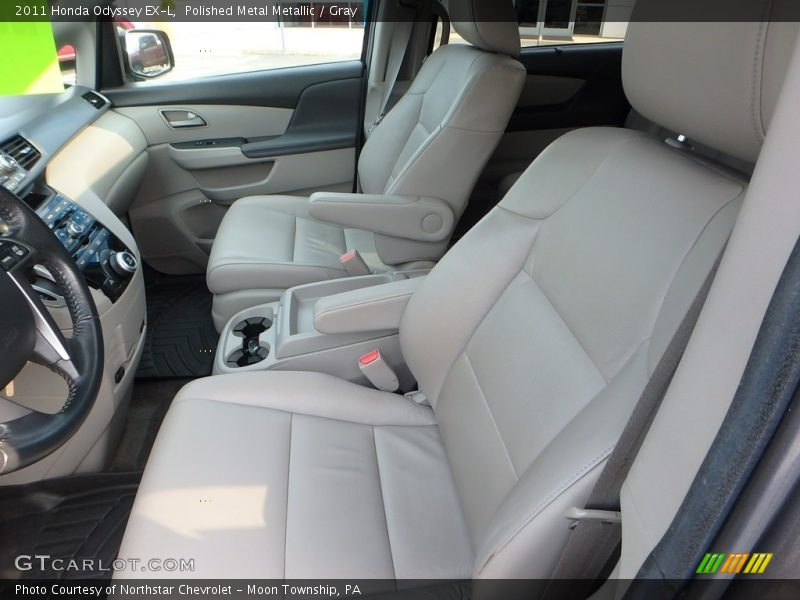 Polished Metal Metallic / Gray 2011 Honda Odyssey EX-L