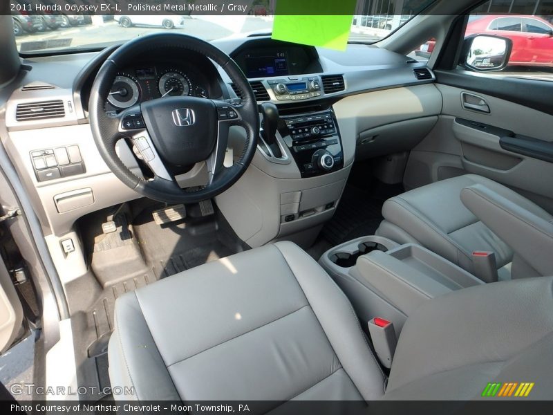 Polished Metal Metallic / Gray 2011 Honda Odyssey EX-L