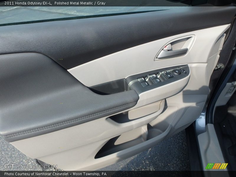 Polished Metal Metallic / Gray 2011 Honda Odyssey EX-L