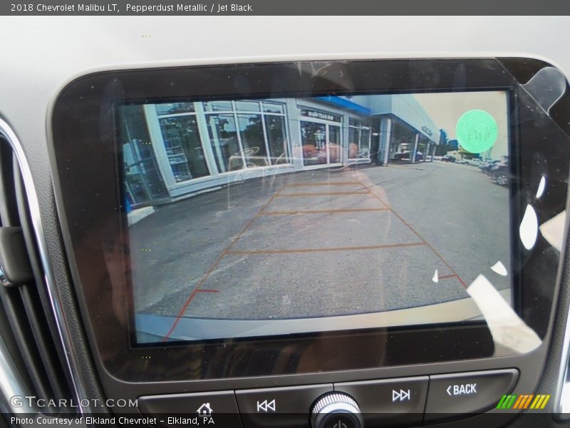 Pepperdust Metallic / Jet Black 2018 Chevrolet Malibu LT